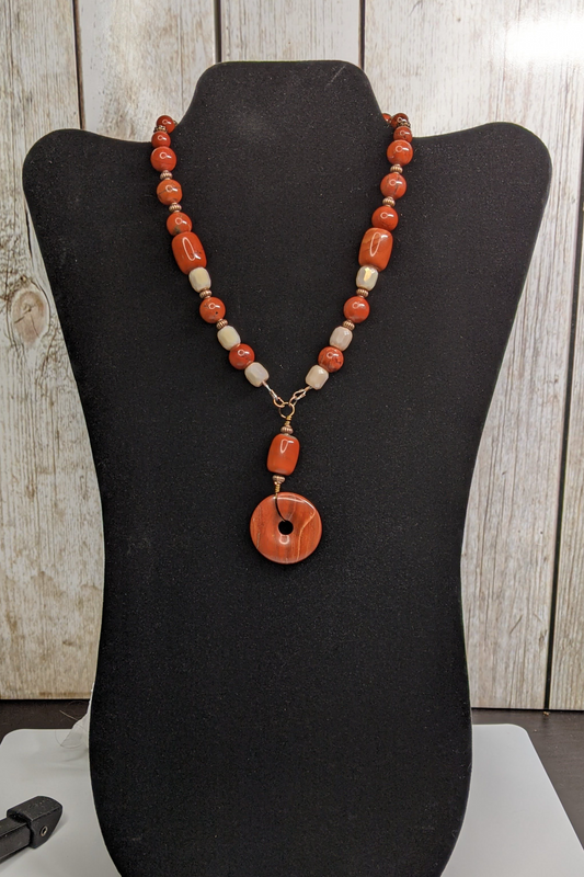 Red Jasper Choker Necklace